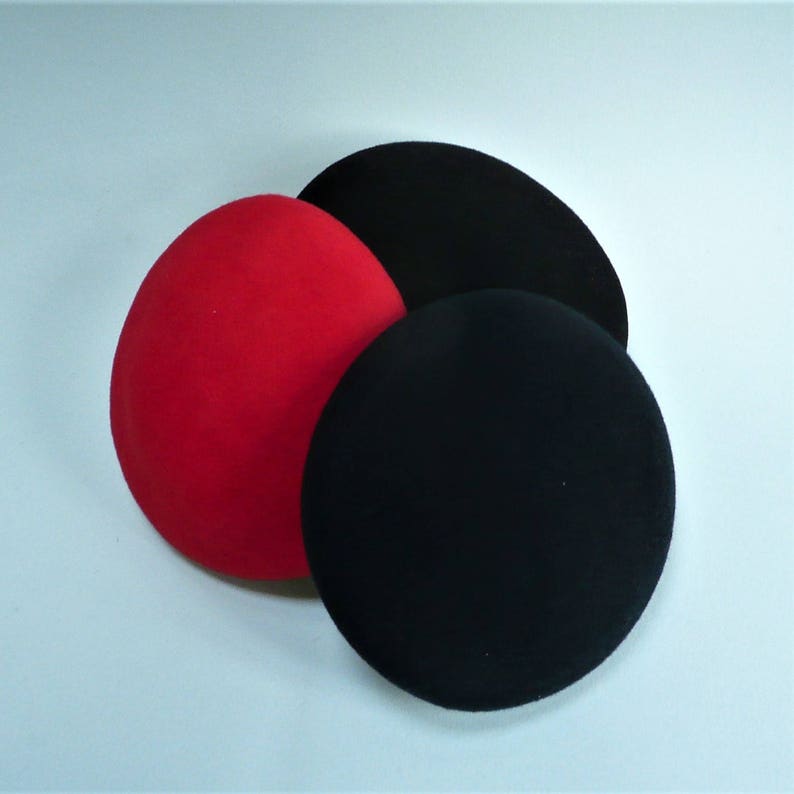 Millinery Hats Fascinators Wool Felt Button Hat