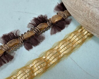 Treccia Crinolina Poliestere Verde 10cm X 25yd - Per Cappelli E Abiti Da Sposa