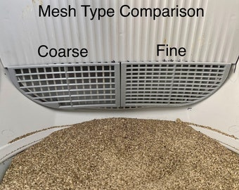 Sifting litter box for pine clearance pellets