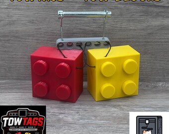 Tow Blocks – Giant Building Block Hitch Ornament