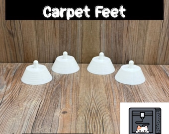 Litter Box Feet: Meowant SC-09 Carpet Support - Set of 4