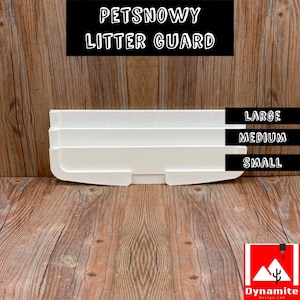 Petsnowy Snow+ Litter Guard: Spill-Reducing - Small to Large