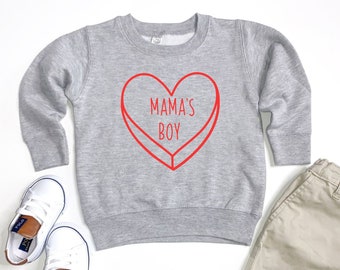 Boy Toddler Valentine Sweatshirt, Toddler Valentines Day Sweatshirt, Valentines Day Shirt, Toddler Shirt, Mommy and Me Set, Heart Valentines