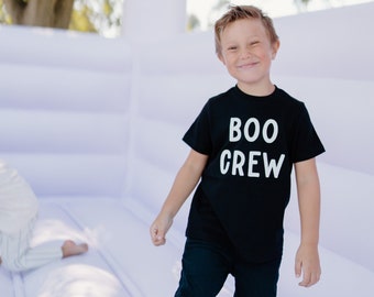 Boo Crew Halloween Shirt, Toddler shirt, Toddler halloween Shirt, Fall toddler shirt, Child Halloween shirt, Little Boo, Boo Shirt, Hey Boo