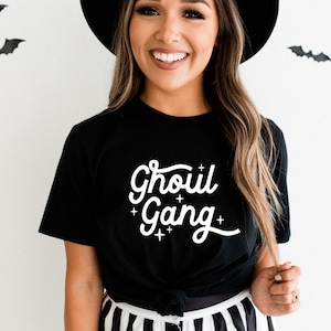 Ghoul Gang shirt, Boo Y'all, Halloween Shirt, Fall Shirt, Cute Fall Shirt, Women's Halloween Shirt, Boo Thang, Halloween, Ghouls, Ghoul Gang image 1
