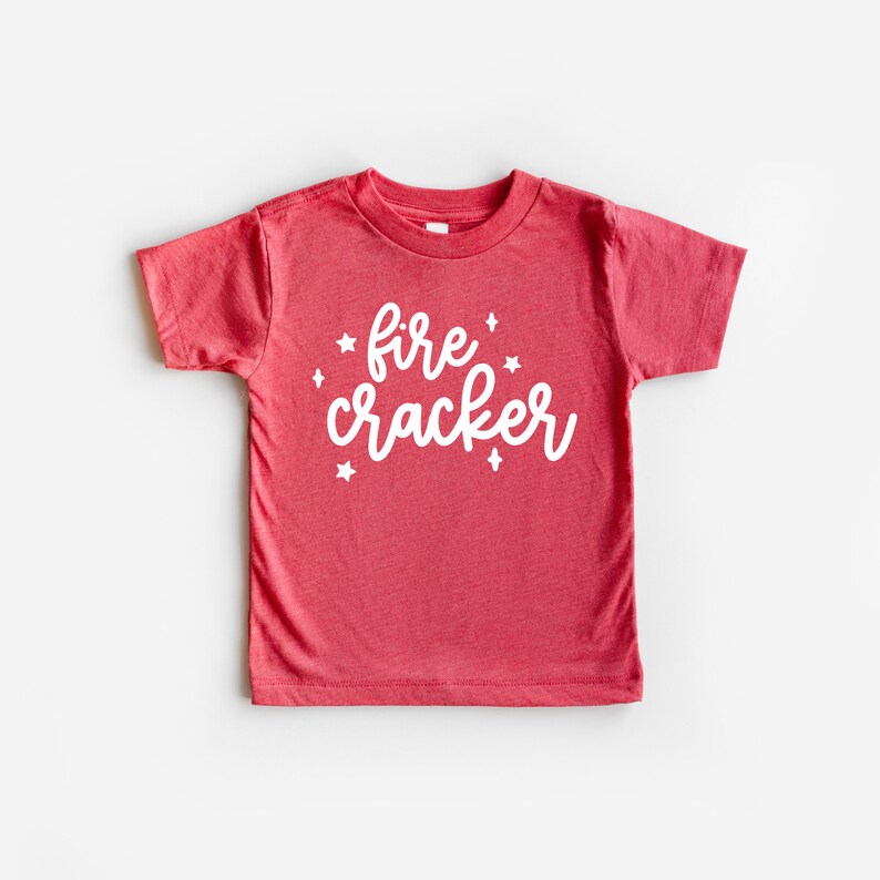 Little Fire Cracker 4th of July Toddler and Youth shirt, America Y'all, 4th of July, 4th of July Shirt, Summer Shirt, American Sweet Heart image 4