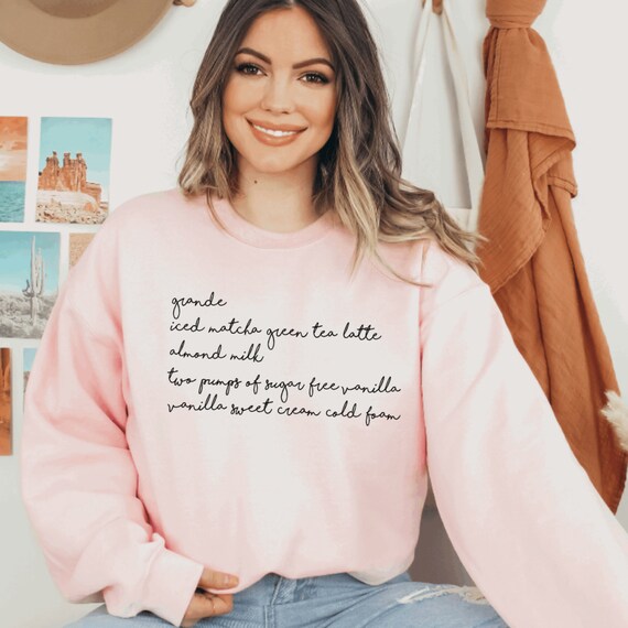 Coffee Order Sweatshirt Coffee Queen I love coffee Unisex