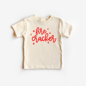 Little Fire Cracker 4th of July Toddler and Youth shirt, America Y'all, 4th of July, 4th of July Shirt, Summer Shirt, American Sweet Heart image 3