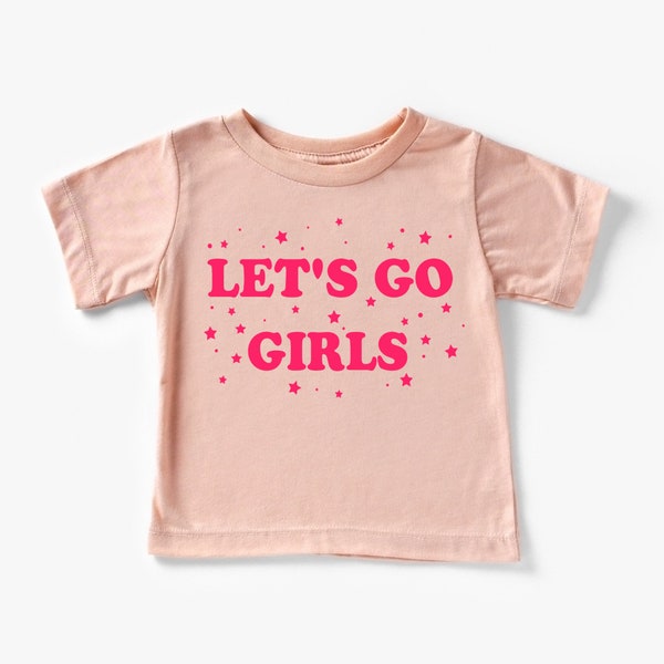 Let's go girls toddler and youth Shirt, Kid Graphic Shirt, Toddler Shirt, Kids Shirt, Summer Break, Let's go girls, girls trip, sisters
