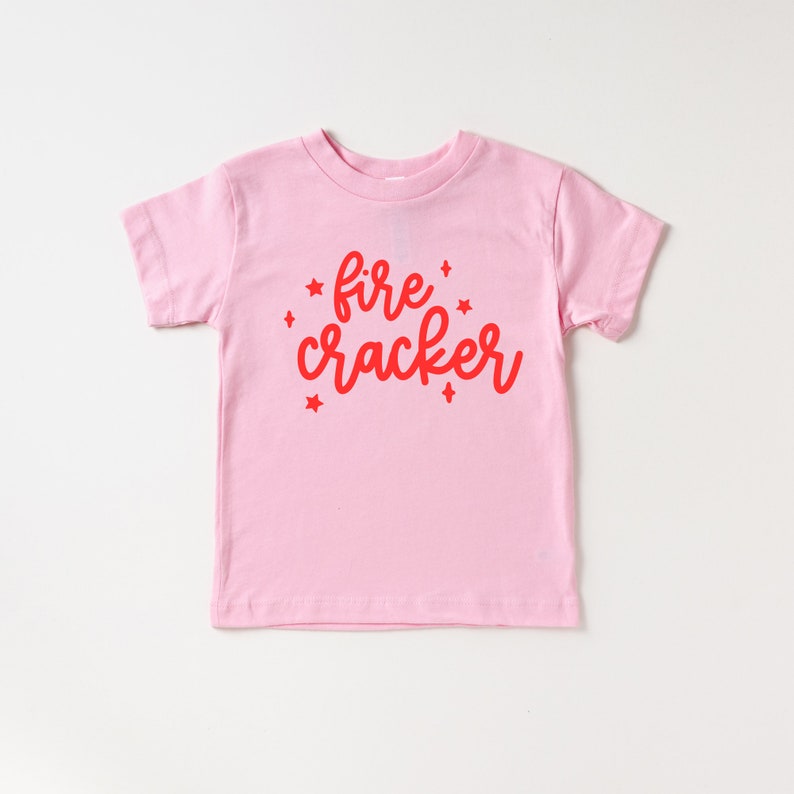 Little Fire Cracker 4th of July Toddler and Youth shirt, America Y'all, 4th of July, 4th of July Shirt, Summer Shirt, American Sweet Heart image 9