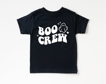 Boo Crew Halloween Shirt, Toddler shirt, Toddler halloween Shirt, Fall toddler shirt, Child Halloween shirt, Little Boo, Boo Shirt, Hey Boo