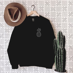 Lucky Pineapple IVF sweatshirt, IVF Positive Vibes Shirt, IVF, Lucky Shirt, Pineapple Shirt, ivf Transfer day, infertility shirt, ivf gift