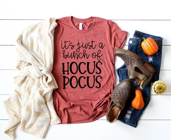 Halloween Shirt It's Just A Bunch of 
