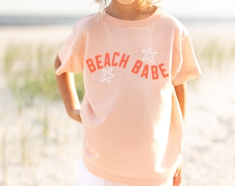 Beach Babe Toddler Shirt, Kid Graphic Shirt, Toddler Shirt, Beach Bum Kids Shirt, Beach Vacation, Beach Bum Shirt, Beach Tee, Beach trip