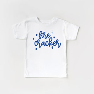 Little Fire Cracker 4th of July Toddler and Youth shirt, America Y'all, 4th of July, 4th of July Shirt, Summer Shirt, American Sweet Heart image 7