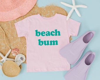 Beach Bum Toddler Shirt, Kid Graphic Shirt, Toddler Shirt, Beach Bum Kids Shirt, Beach Vacation, Beach Bum Shirt, Beach Tee, Beach trip