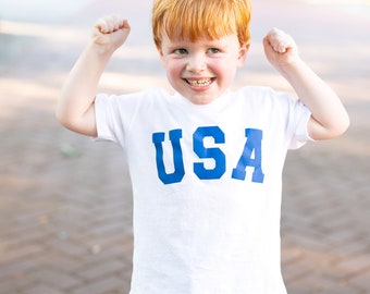 USA 4th of July Toddler and Youth shirt, America Y'all, 4th of July, 4th of July Shirt, Summer Shirt, Kid 4th of July Shirt, USA Shirt