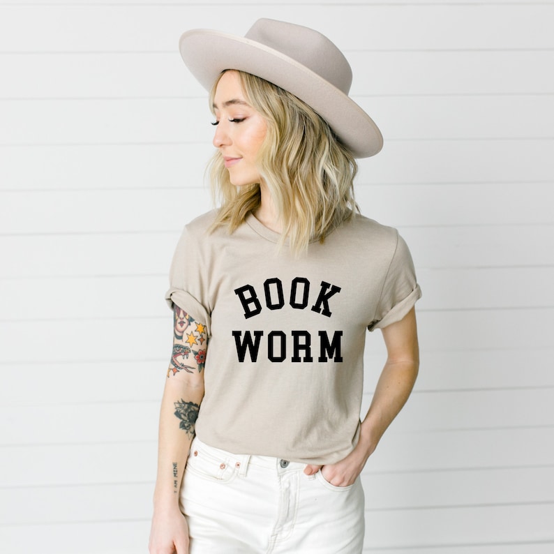Book Worm Shirt, Book Club, Book Worm, Reading shirt, Book Lover, Book Club T-shirt, Literacy, Librarian , Books image 1