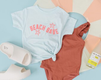 Beach Babe Toddler Shirt, Kid Graphic Shirt, Toddler Shirt, Beach Bum Kids Shirt, Beach Vacation, Beach Bum Shirt, Beach Tee, Beach trip