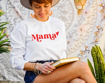 Mama Sweatshirt, Mama Valentines Day Sweatshirt, Mama Valentines, Valentines Sweatshirt, Valentines Day, Mama Shirt, Mama, Mom Shirt