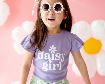 Daisy Girl Toddler Shirt, Kid Graphic Shirt, Toddler Shirt, Spring Toddler Shirt, Flower Child, Flower Shirt, Oh Happy Daisy, Daisy