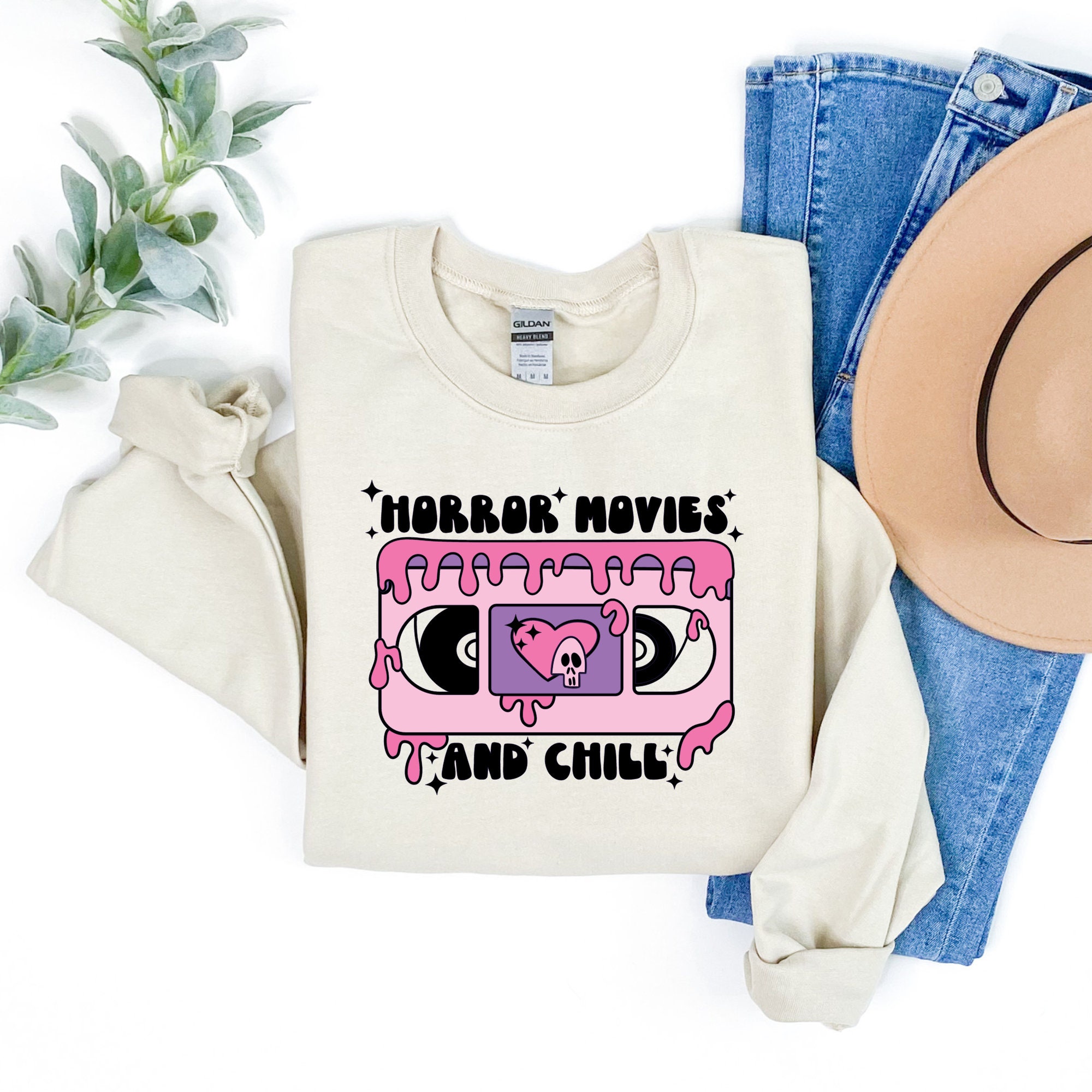 Horror Movies and Chill Crewneck
