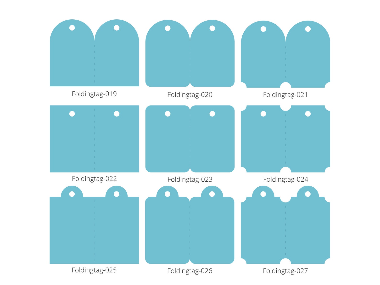 45 Folding Tag Svg Gift Tag Svg Tag Silhouette Svg Cut - Etsy