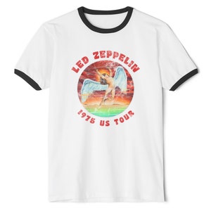 Led Zeppelin Us Tour 1975 Shirt - Etsy
