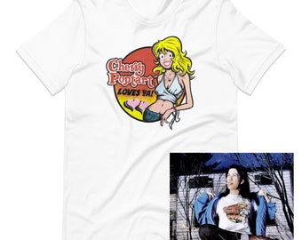 Cherry Poptart Unisex T Shirt, 70s, 80s Vintage Style Shirt, Cherry Poptart Loves You