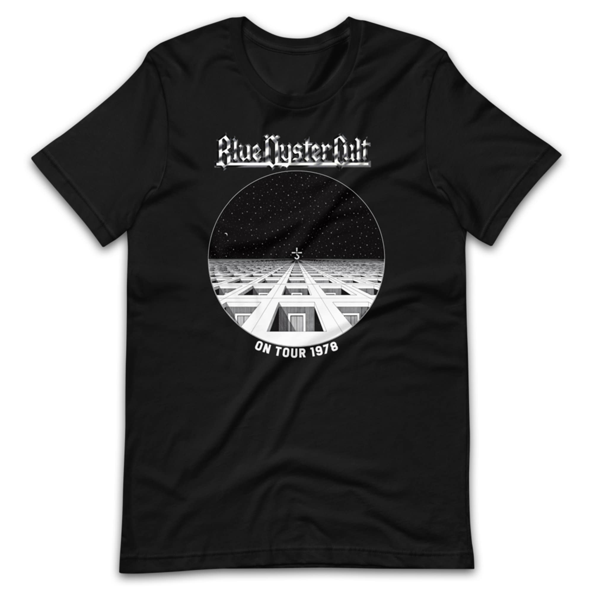 Blue Oyster Cult T-shirt: Vintage 1978 Tour, Soft White Underbelly