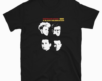 Maglietta del concerto dei Depeche Mode del 1986: design retrò in stile vintage