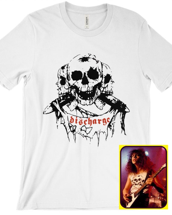 Discharge Hardcore Punk 80s T Shirt, Old School Punk Rock T