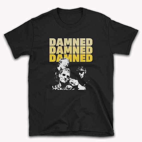 The Damned Band T-shirt: Punk Goth Rock Unisex Tee - Etsy