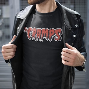 The Cramps Punk T Shirt, 70s Punk T Shirt, Unisex Adult T Shirt, 70s Punk Band, Vintage Style, Vintage Band T Shirt