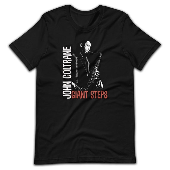 John Coltrane T Shirt Giant Steps Vintage Unisex Jazz Music Artist 