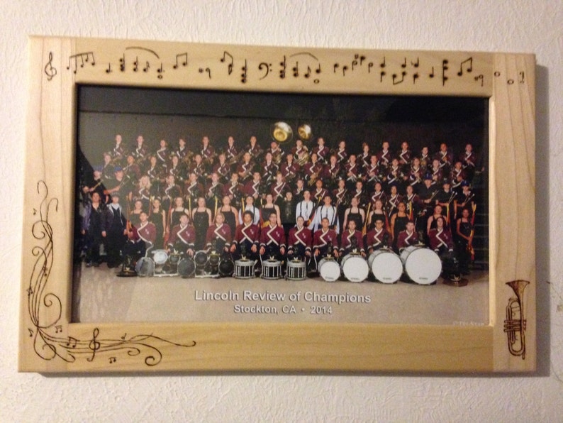 Trumpet Picture Frame Image 0
