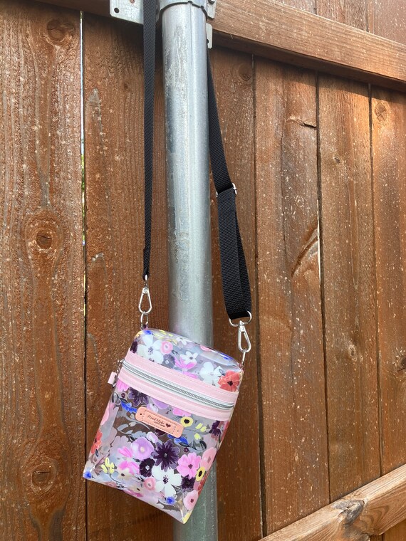 Floral Clear Crossbody Bag - Etsy display picture 2