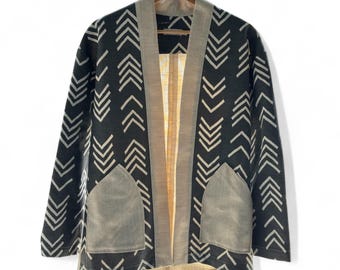 Unisex Linen Kimono Jacket: Modern Versatile Style