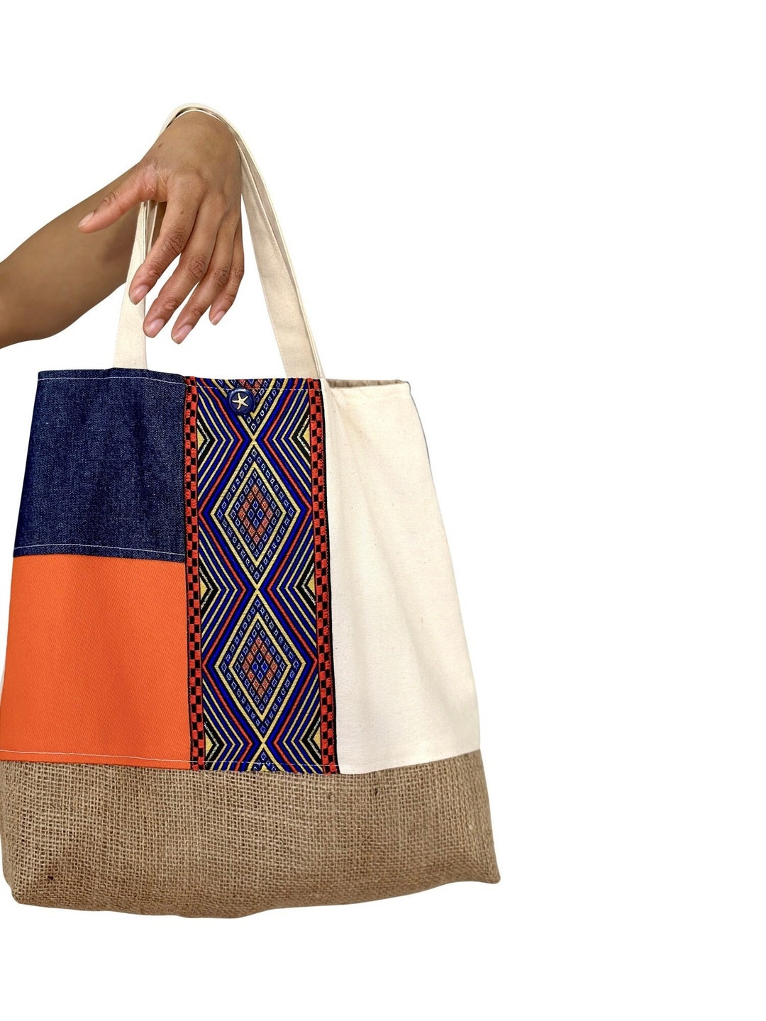 Tote Bag, Ethiopian / Eritrean Traditional Bags, Patch Work Tote Bag