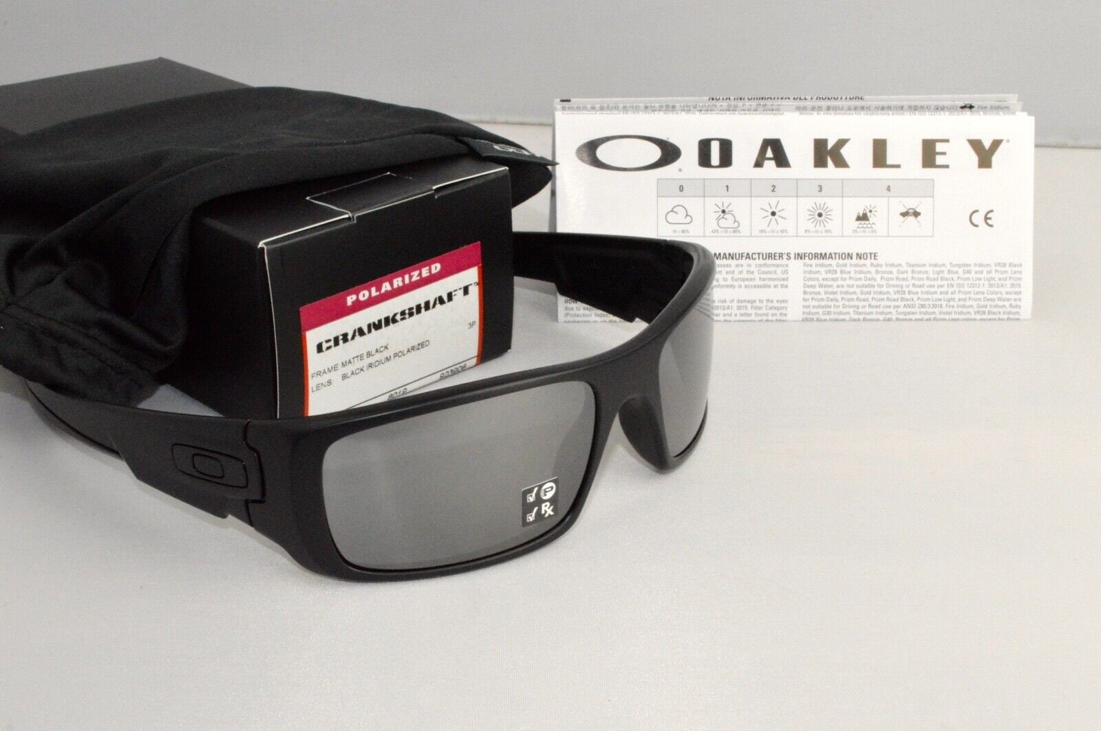 Oakley crankshaft sales matte black polarized
