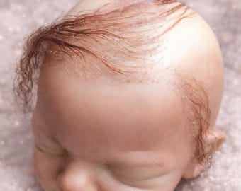 Reborn Baby Mohair Hair Rooting Service