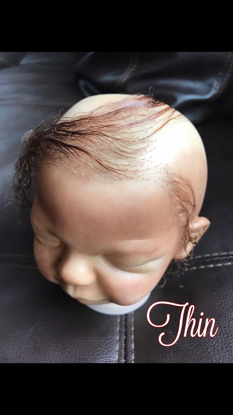 Reborn Baby Mohair Hair Rooting Service Etsy