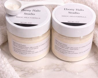 Reborn Baby Formula Powder • Realistic Fake Formula for Reborn Dolls • Non-Edible Doll Prop • Ebony Halo Studio