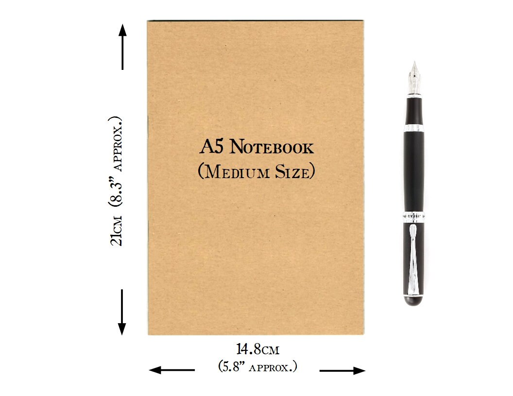 Carnet de notes A5 120 g/m² 203 pages - Scrapmalin