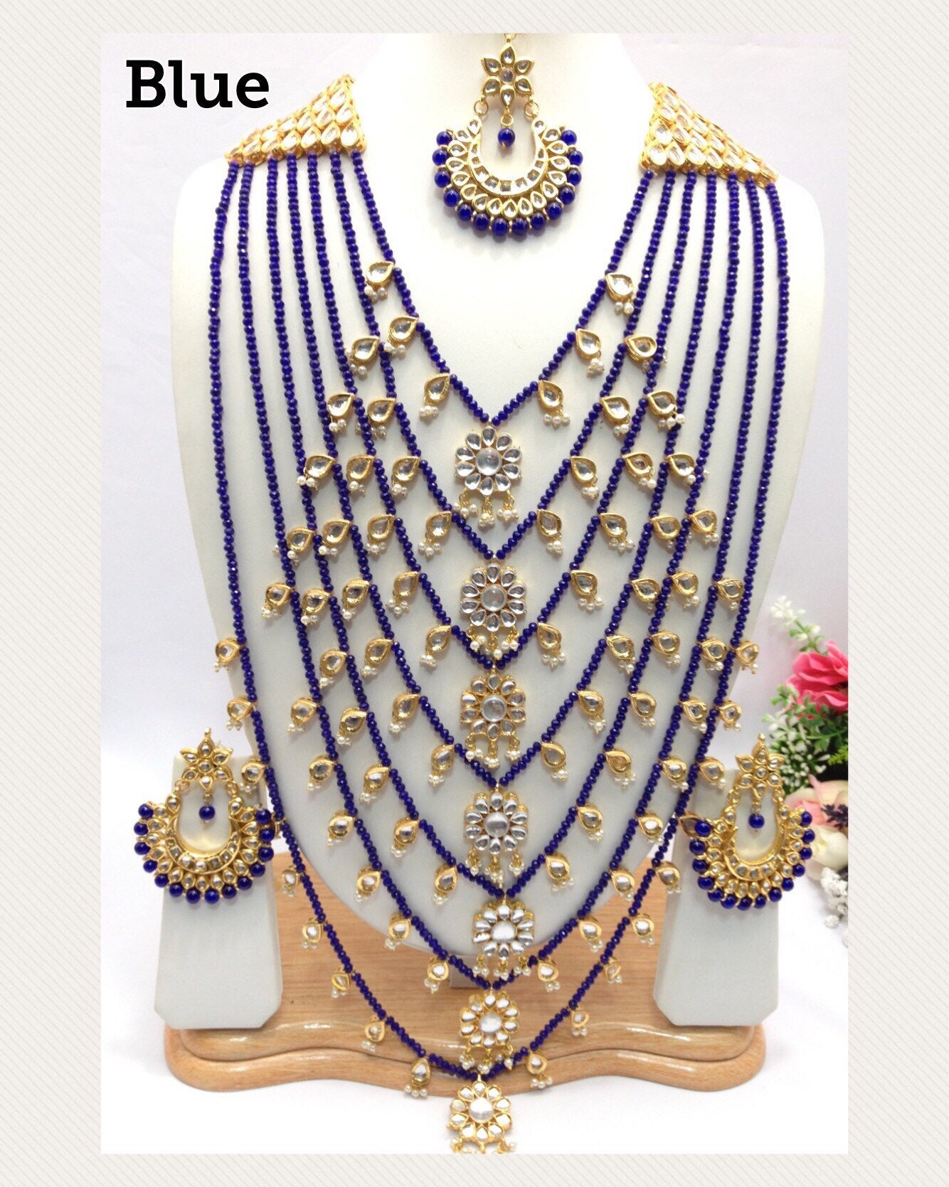 Handmade Indian Jewelry Asian Wedding Bridal Jewellery Party Etsy UK