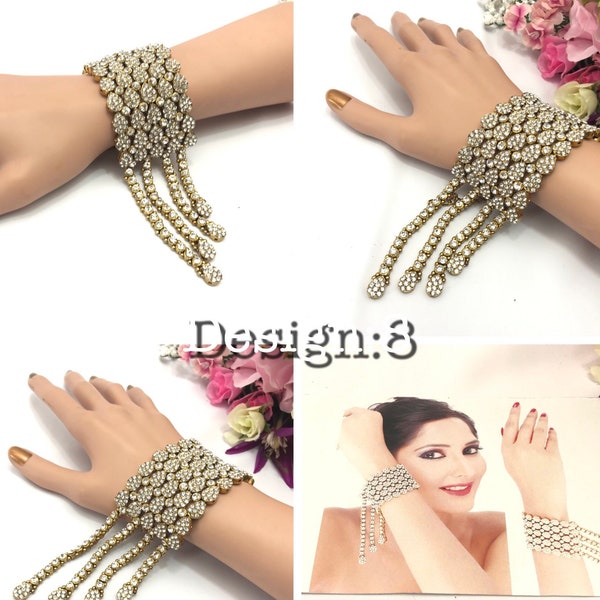 Handmade Party wear adjustable Arm Bracelet Indian Jewelry Bollywood jewellery