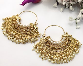 Handmade Party Wear Bali Earrings Indian jewelry Pakistani Bollywood Bali Earrings indian jewellery