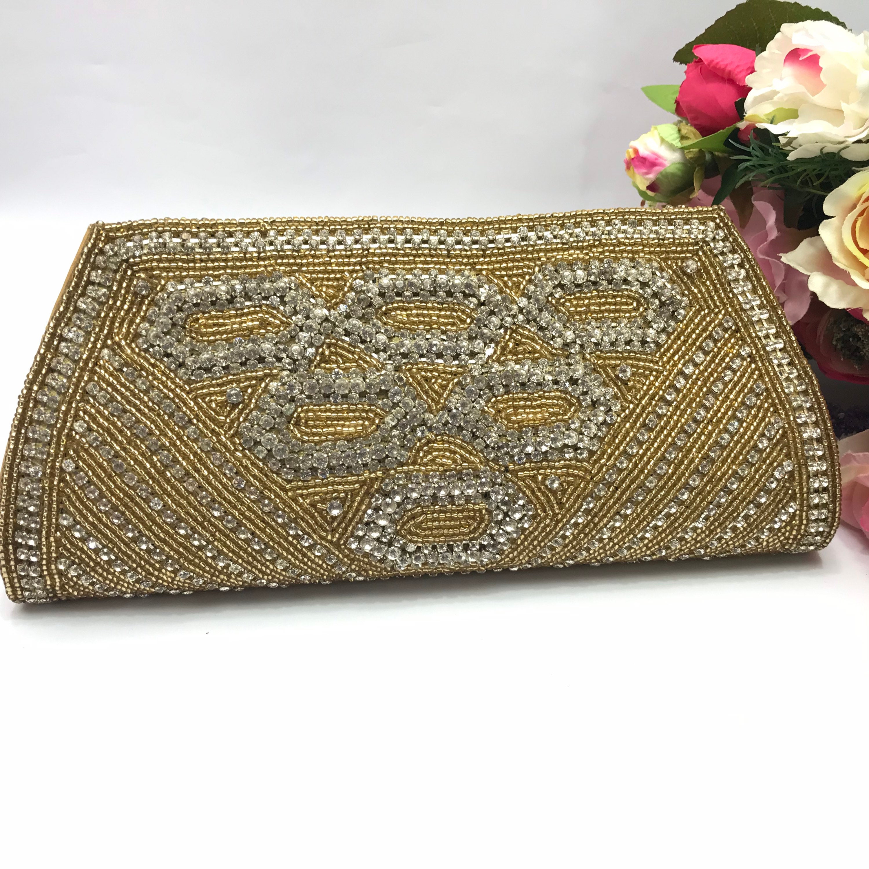 Gold bridal clutch new arrivals