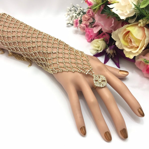 Handmade Party wear adjustable Arm Bracelet Indian Jewelry Bollywood jewellery