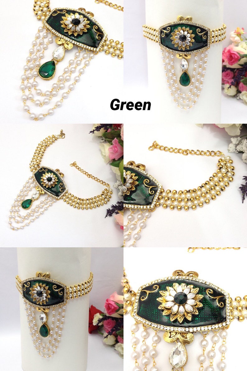 Handmade Armlet Upper Arm Bracelet Indian Jewelry Indian Etsy